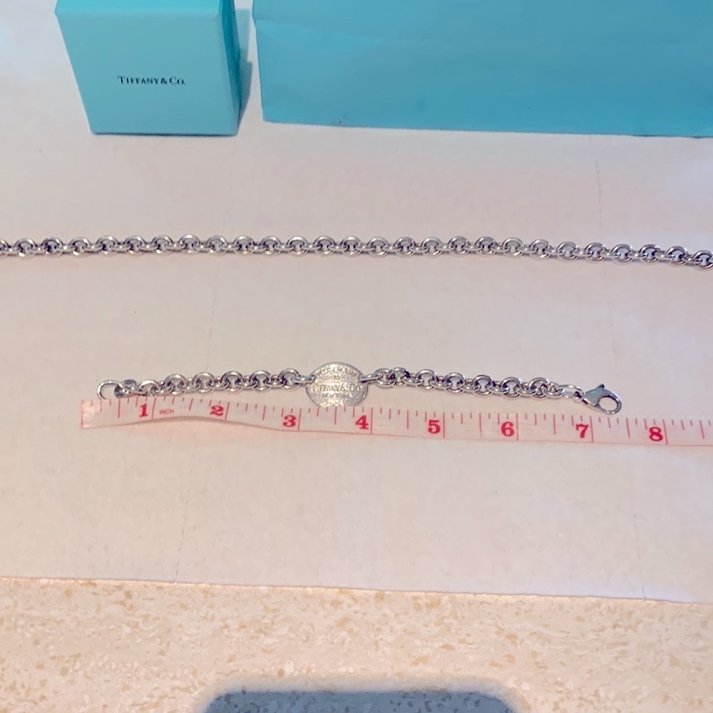 Tiffany & Co.100% selling Authentic SS selling SETS only Necklace & Bracelet❤️ - Picture 8 of 11